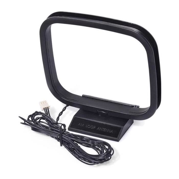 Sat-Fox Antenne Radio FM AM FM - Dipol - Antenne Intérieure - 75 Ohm - Connecteur Coaxial Et 240