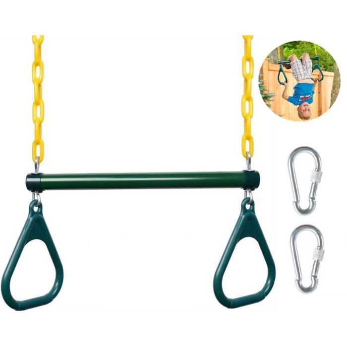 OTITU Just Fun Anneaux de Gymnastique en Plastique – Jaune