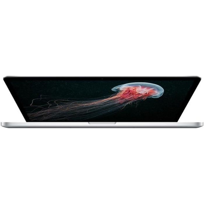  PC Portable Apple MacBook Pro avec écran Retina Core i7 2.5 GHz OS X 10.12 Sierra 16 Go RAM 512 Go stockage flash 15.4" IPS 2880 x 1800… pas cher