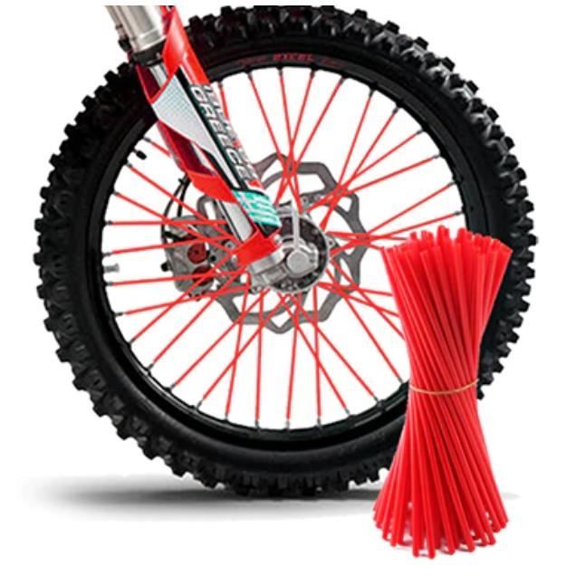 72pcs Couvre Rayons 23cm Moto Motocross Dirt Bike Jante Rayon Roue Cross Rouge Achat Vente Pneus Moto Scooter Quad 72pcs Couvre Rayons 23cm Mo Cdiscount