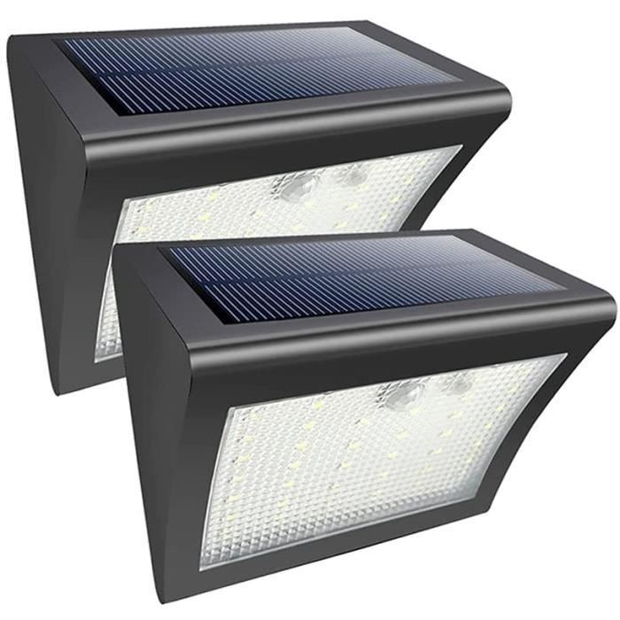 Solar Centre Lampe Solaire Grantham – Détecteur De Mouvement – Sans Fil – Extérieure – Finition Gris Anthracite