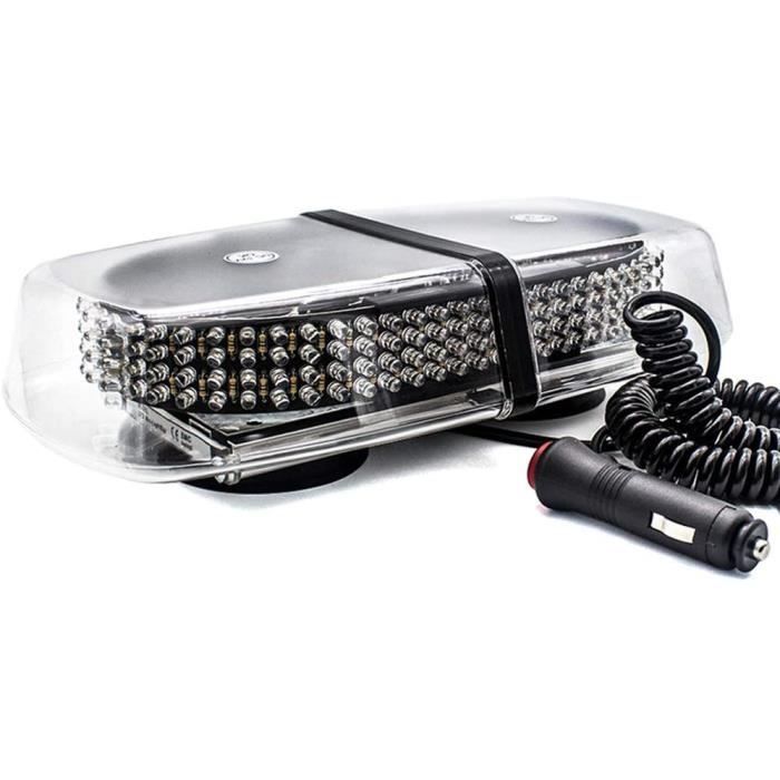 12V LED StroboscopeVoiture De Police Pompier Camion Gyrophare Témoin D