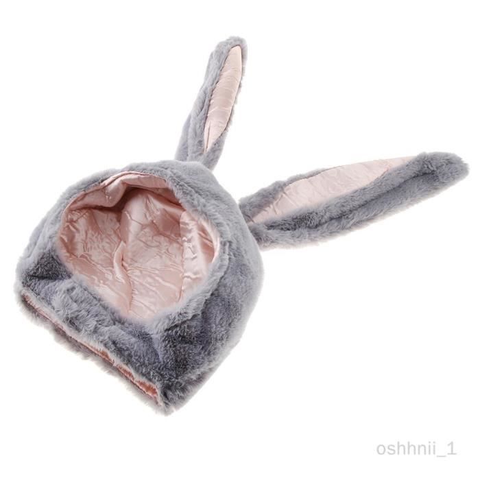 YEKEYI Chapeau De Lapin En Peluche Pour Femme Et Fille