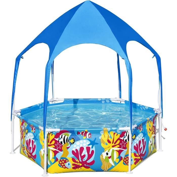 Piscine Hors Sol Dinosaure 1,83m - Piscine Jeu Enfant Fill 'N Fun 38cm De Hauteur