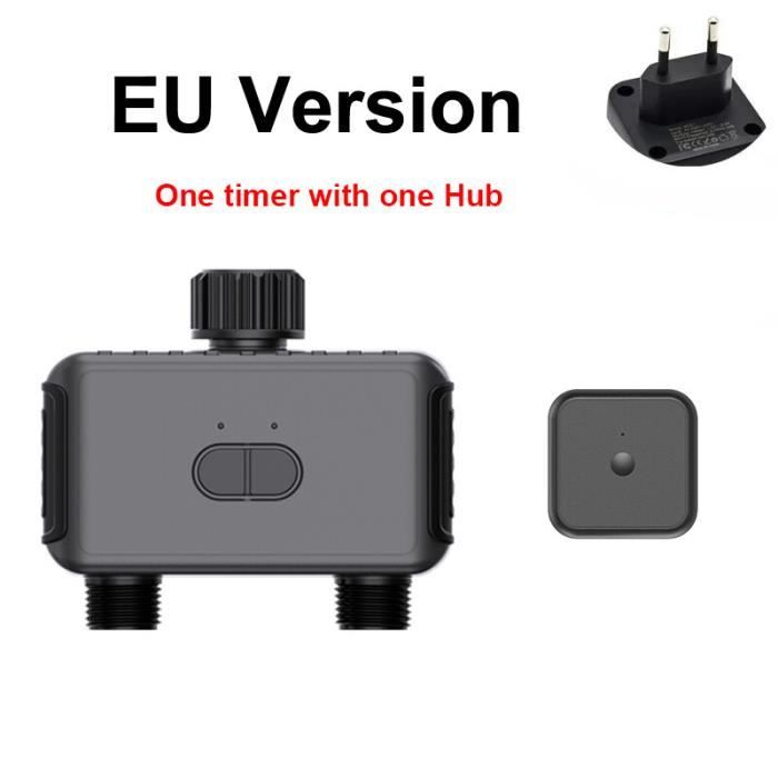 Programmateur Arrosage WiFi TRJZWA - Minuterie Automatique Intelligente Pour Jardin Et Pelouse