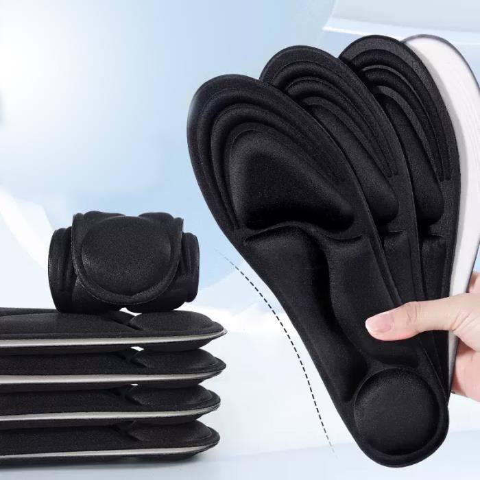 Semelles Orthopédiques Confort Podyz OrthoStep - Mousse Mémoire, Amortissantes, Respirantes - Pour Sport Et Quotidien