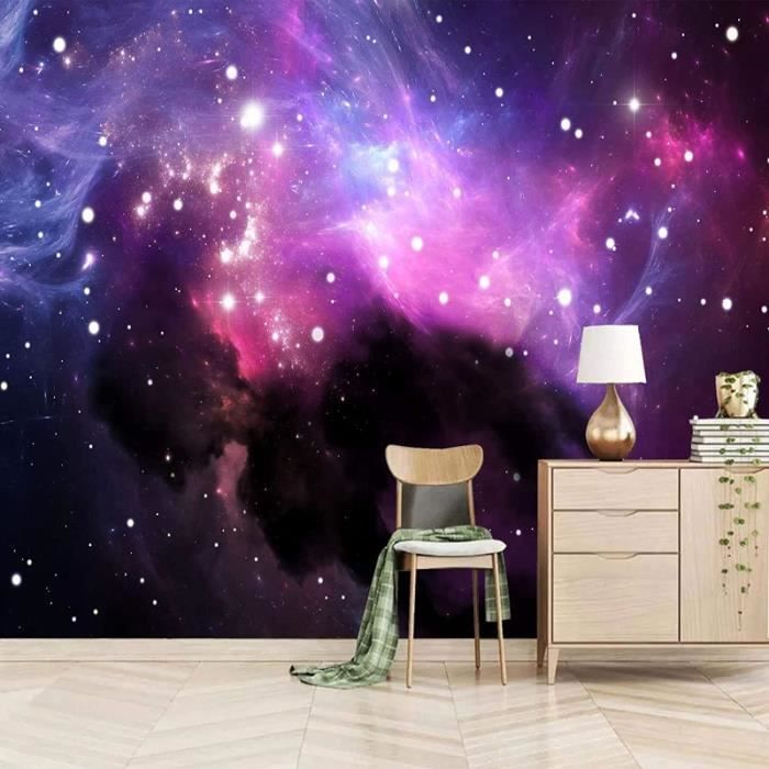 Voyage Stellaire avec Papier Peint Mural Cosmos