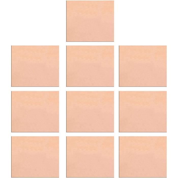 Domybest Lot De 10 Dissipateurs Thermiques, Cales En Cuivre Pour