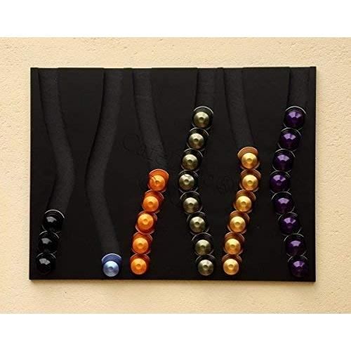 Support Capsules Nespresso Magnétique 40 Capsules - Organisateur Café Sans Perçage