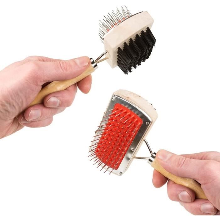 Brosse pour Chien Double main image 0