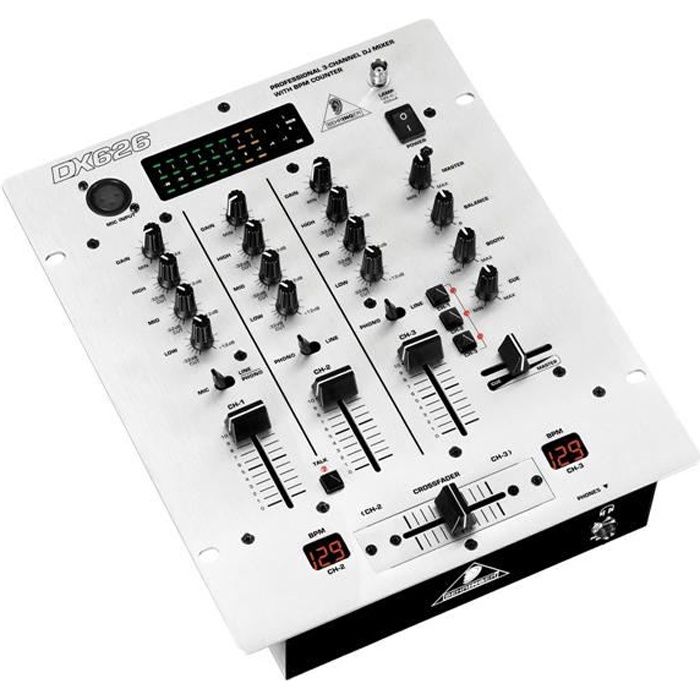 Behringer Table De Mixage Dj Dx626 Table De Mixage Avis Et Prix