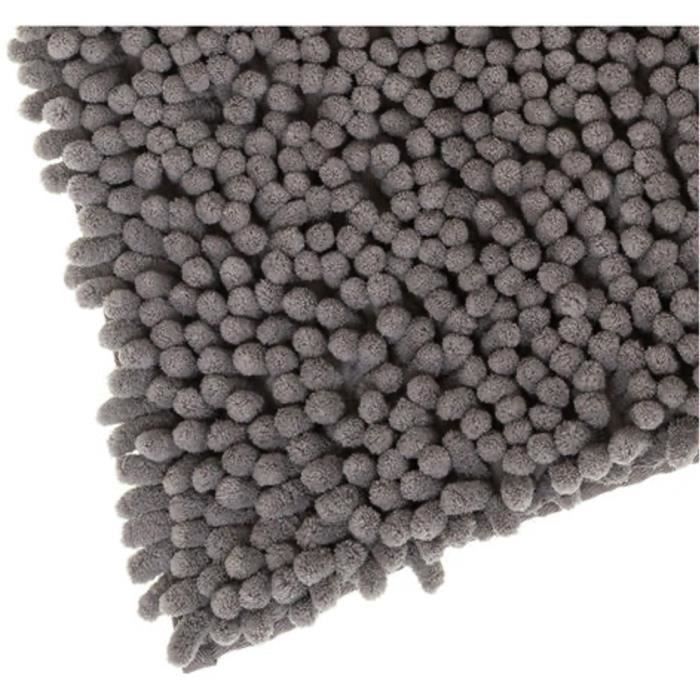 Lifewit Tapis de Bain Absorbant Antidérapant Extra Epais Tapis de Douche Microfibre de pour Salle de Bain Gris 60 × 40 cm Lifewit Tapis de Bain Absorbant Antidérapant Extra Epais Tapis de Douche Microfibre de pour Salle de Bain Gris 60 × 40 cm