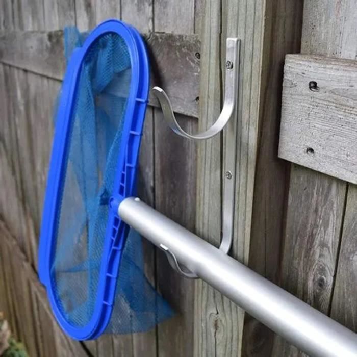 6 PièCes Piscine éCumoire Filet TéLescopique Pôle Feuille éCumoire