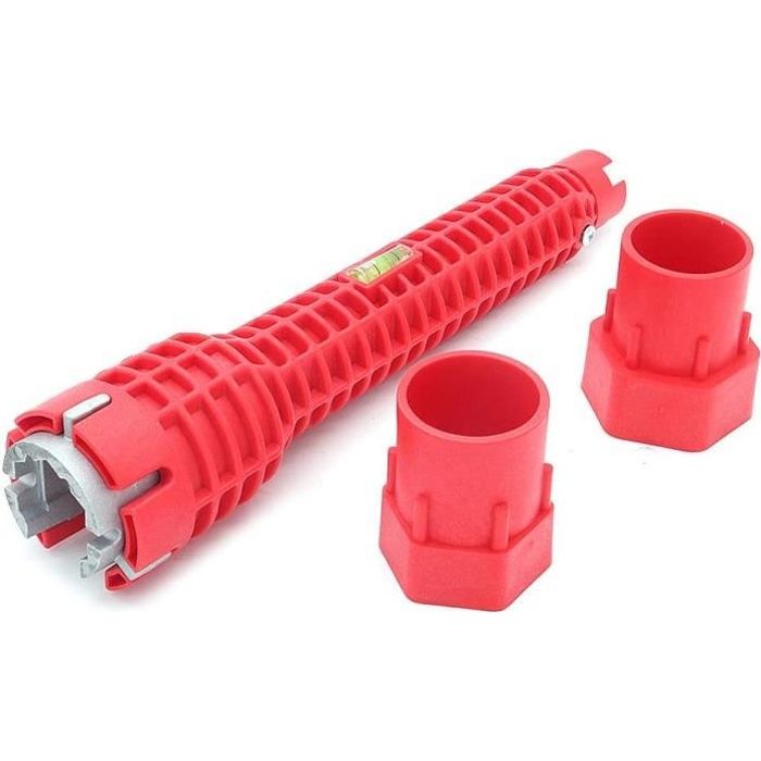 Fdit clé de robinet Kit d'outils de clé d'installation de conduite d'eau pour installateur de