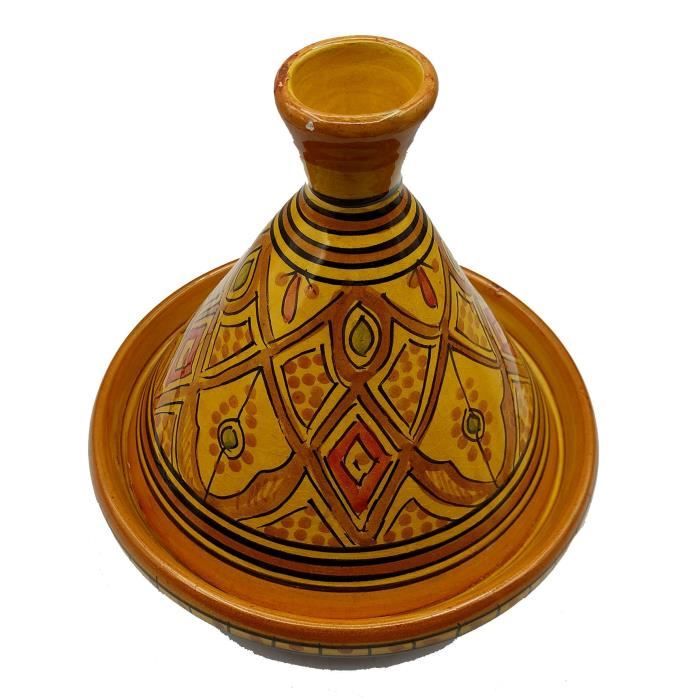 Arredamento Etnico Tajine Decorativo Ceramica Terracotta Marocchina 1405211112 
