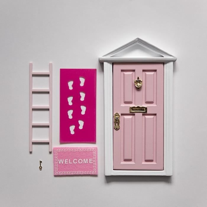 La Petite Souris Decoration Pour Chambre D Enfant Porte Magique Rose Achat Vente Objet Decoration Murale Cdiscount