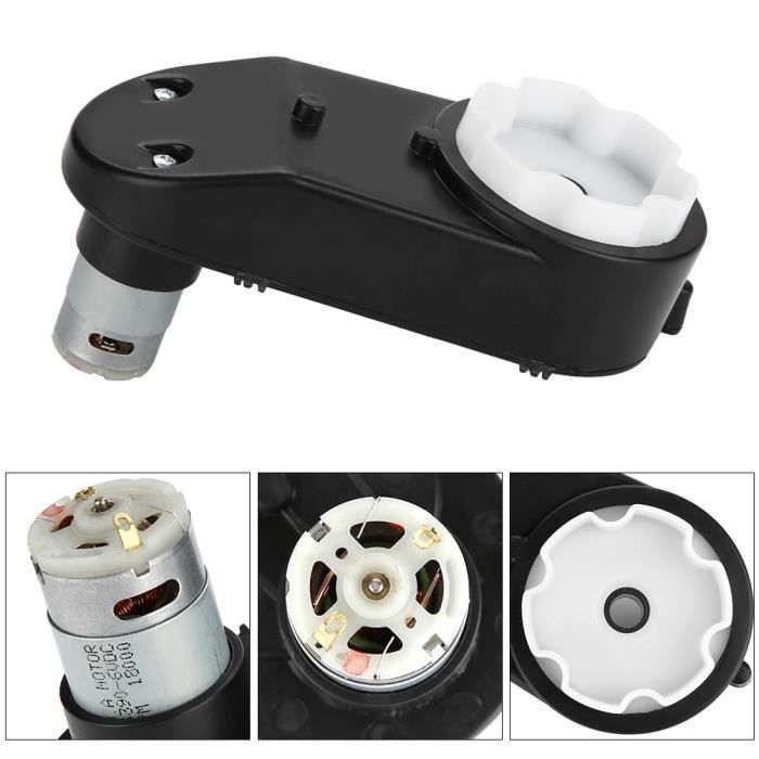 Bote de vitesse de voiture d'enfant Bote De Vitesse De Moteur électrique RS390 6V/12V 12000
