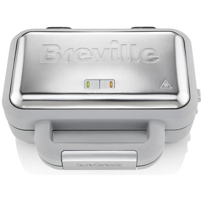 Gaufrier - Breville - VST072X - Couleur Gris - Petit Électroménager - Facile à utiliser