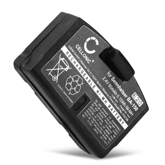CELLONIC Batterie Compatible avec Sennheiser is 150 RI 150 Set