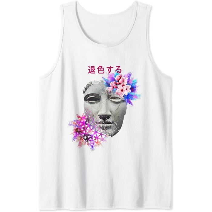 Cadeau Graphique De Statue De Vaporwave Esthétique Débardeur[Q517