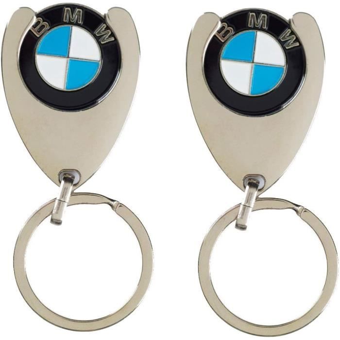 Porte-clés Jeton Caddie - Lot De 3 - Motifs Variés - Fabriqué En Allemagne - PLA écologique