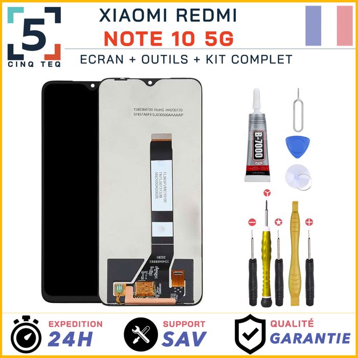 Ecran LCD et Vitre Tactile avec Châssis Bleu pour Redmi Note 13 5G (Or... pas cher