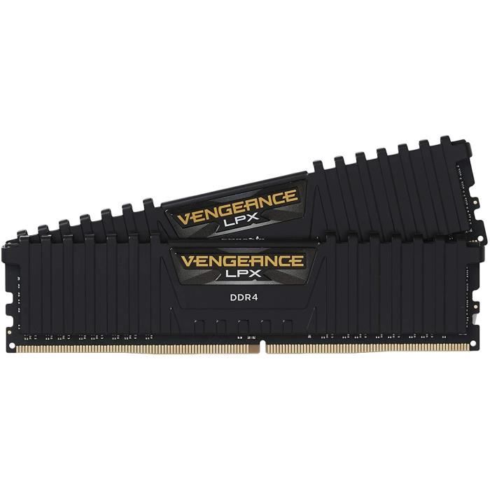 Corsair Vengeance LPX 16Go (2x8Go) DDR4 3200MHz C16 XMP 2.0 Kit de Mémoire  Haute Performance - Blanc - Cdiscount Informatique