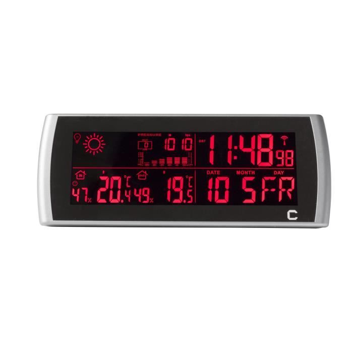Cresta Care DTX510, station météo avec baromètre et