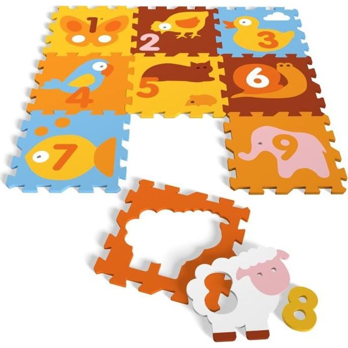 Tapis Mousse Puzzle Bebe Cdiscount