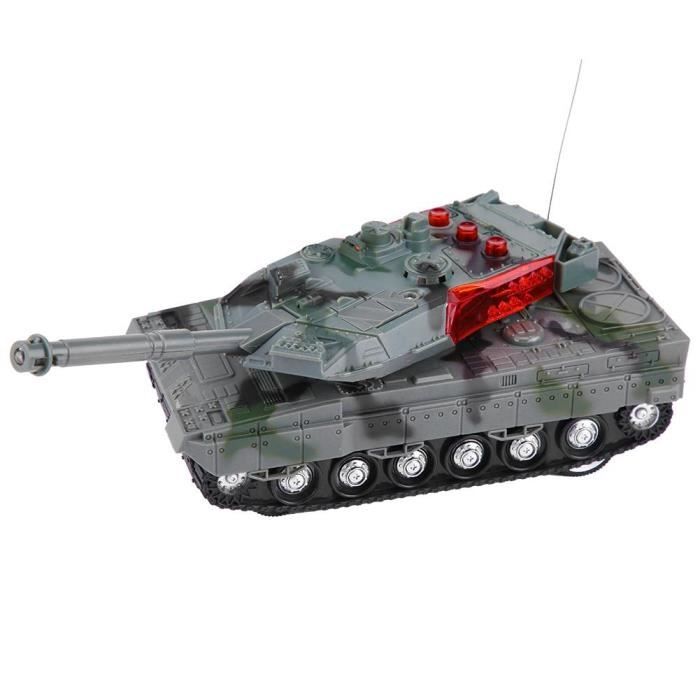 Joint U Anti-bruit Poussière Vbestlife 4 Canaux RC Tank Toy - Mini Tank Télécommandée 1/72 Simulation Pour Enfants