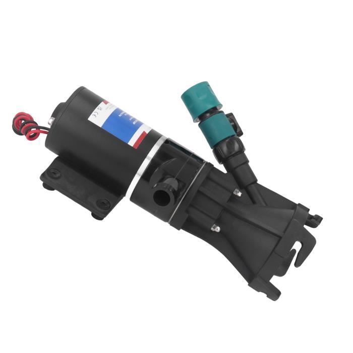 Pompe à Eaux Usées Marine 12V - Débit 45 L/min (12 GPM) - Pour Bateau, Camping-car, Remorque - Amarine Made