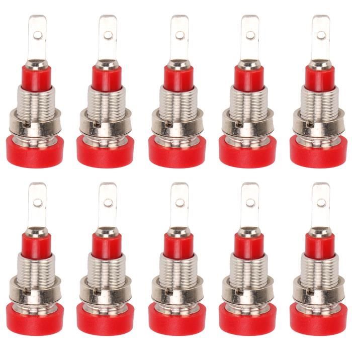 Prise Banane 4 Mm Avec Port USB A - Module 4P Femelle - Pour Conversion Alimentation CC 5V - Charge Téléphone/tablette