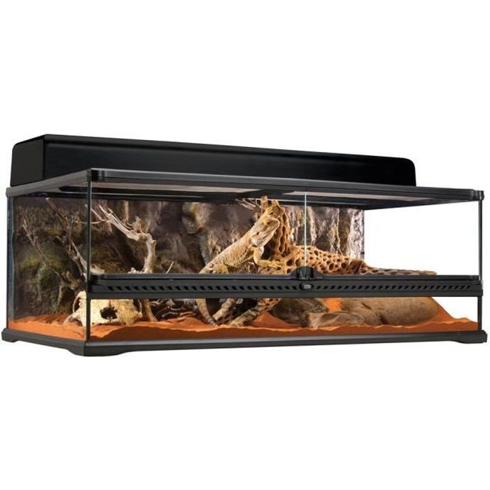Comparer les prix de Exo Terra - Terrarium Bas - 90x45x30cm