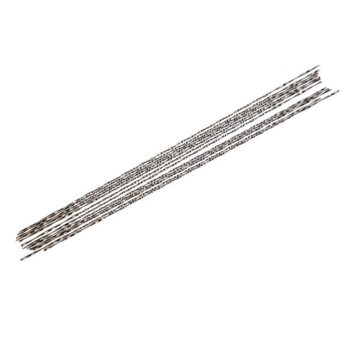 12 pièces lames de scie à chantourner avec dents en spirale pour bois métal plastique coupe sciage scier scier à défilement inversé lame de scie à chantourner en acier à haute teneur 12 pièces lames de scie à chantourner avec dents en spirale pour bois métal plastique coupe sciage scier scier à défilement inversé lame de scie à chantourner en acier à haute teneur
