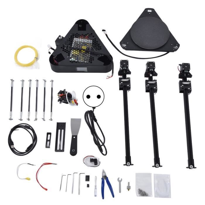DAOKAI Kit D’outils D’accessoires Pour Imprimante 3D En Resine Outils De Base Pour Imprimante 3d Avec Tapis En Silicone Spatule Entonnoir En Silicone Pince A Epiler Outil De Modele