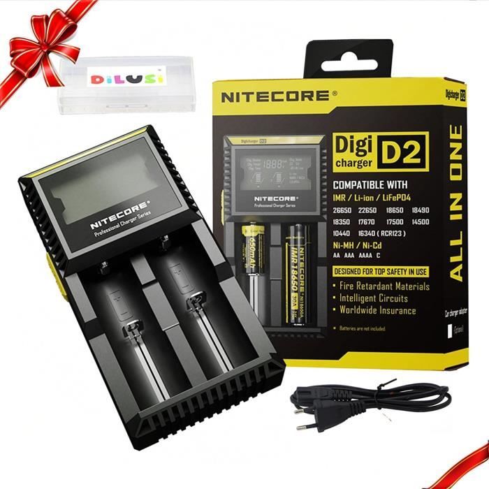 Nitecore Intelli chargeur D2 2016 stationsde charge