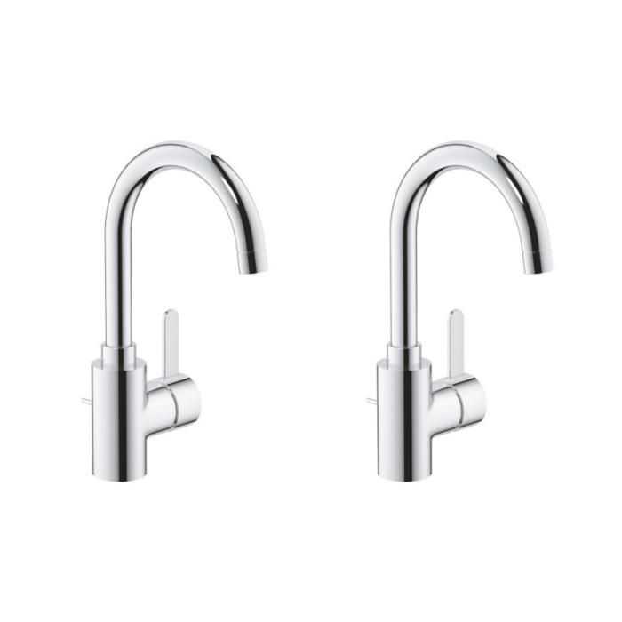 Grohe Lot de 2 mitigeurs lavabo haut Eurosmart Cosmopolitan L