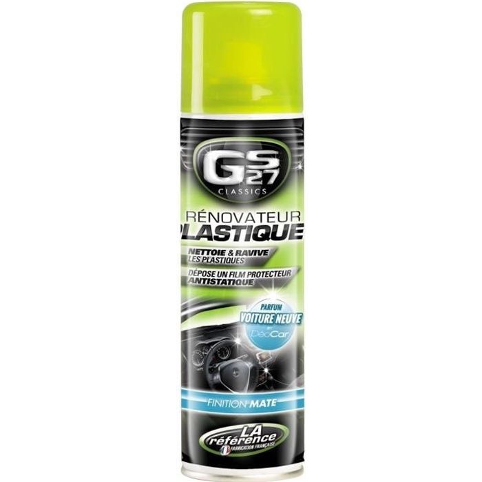 Gs27 Renovateur Plastiques Mat Voiture Neuve 250 Ml Achat Vente Nettoyant Interieur Renovateur Plastiques 250 Ml Cdiscount