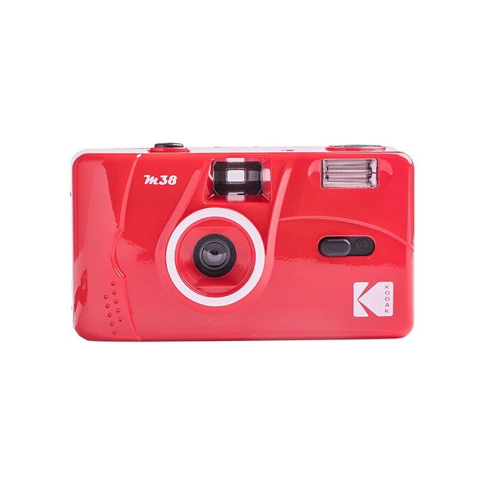 Appareil photo argentique - KODAK - M38 - 35mm - Rouge - Réutilisable Appareil photo argentique - KODAK - M38 - 35mm - Rouge - Réutilisable