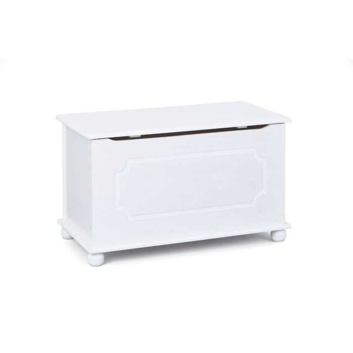 Coffre A Jouet Emel 89 X 47 X 53 Cm Blanc Achat Vente