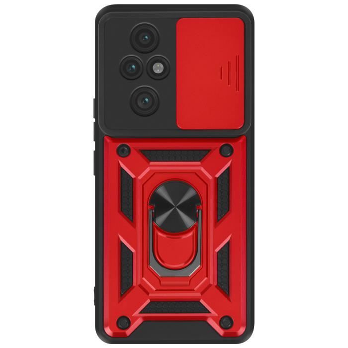 Coque Honor 200 Smart Avec Cache Caméra Coulissant - Mayaxess - Noir - Neuf