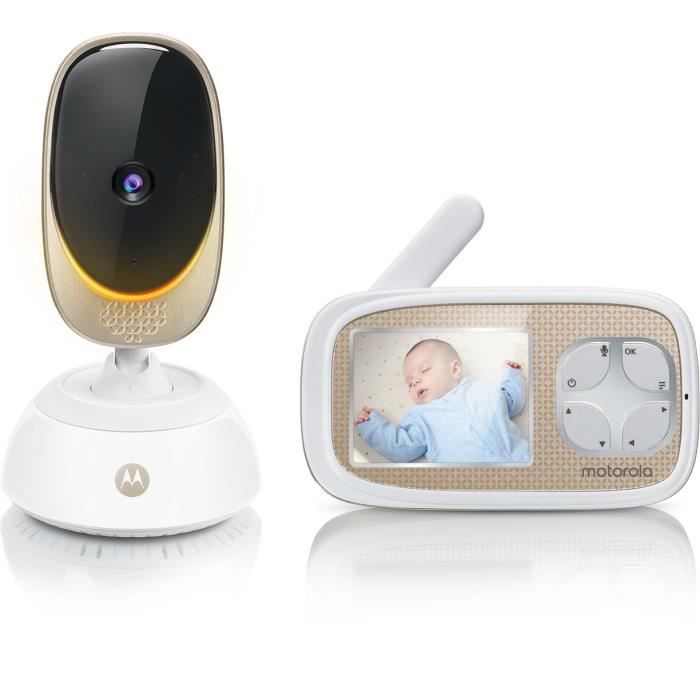 MOTOROLA Babyphone Comfort 45 connect 2 en 1 - wifi sur smartphone + ecran video 2,8\