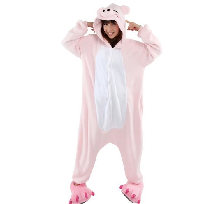 Costume Peluche Onesie pour Enfants Beaucoup danimaux /à Choisir Confortable en Peluche Costume pour Cosplay ou comme Pyjama