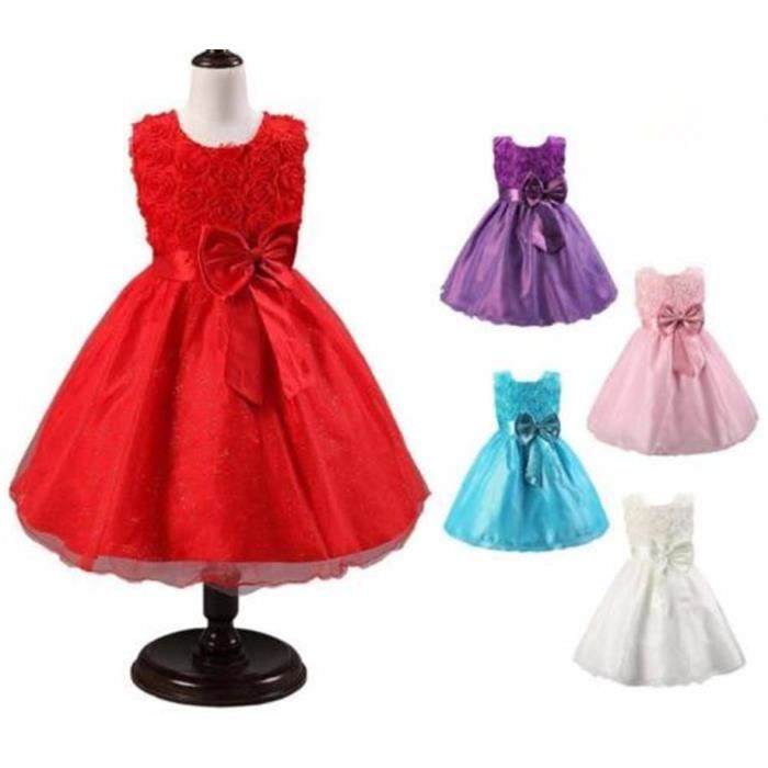 Robe De Fête Fille Topolino En Coton (blanc Et Bleu) Taille 122-128 - Neuve Avec étiquettes