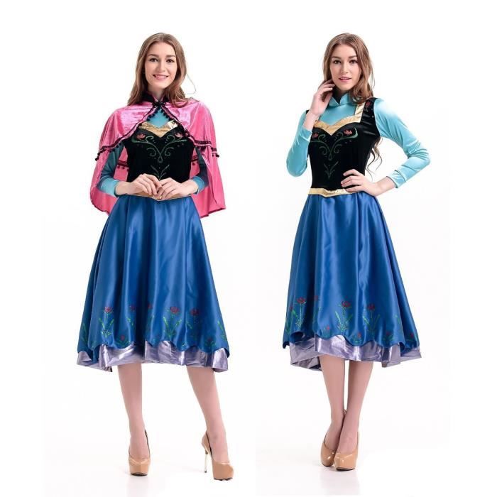 Deguisement new arrivals anna femme