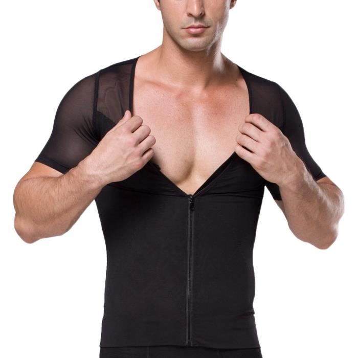 Tee Shirt Gainant Homme SLIMBELLE Du00e9bardeur Amincissant Pour