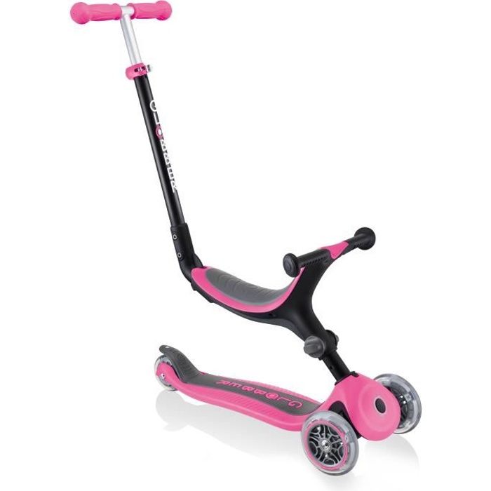 GLOBBER Trottinette 3 roues enfant - PRIMO Pliable à lumière - rouge -  Achat / Vente GLOBBER Trottinette 3 roues enfant - PRIMO Pliable à lumière  - rouge - Cdiscount