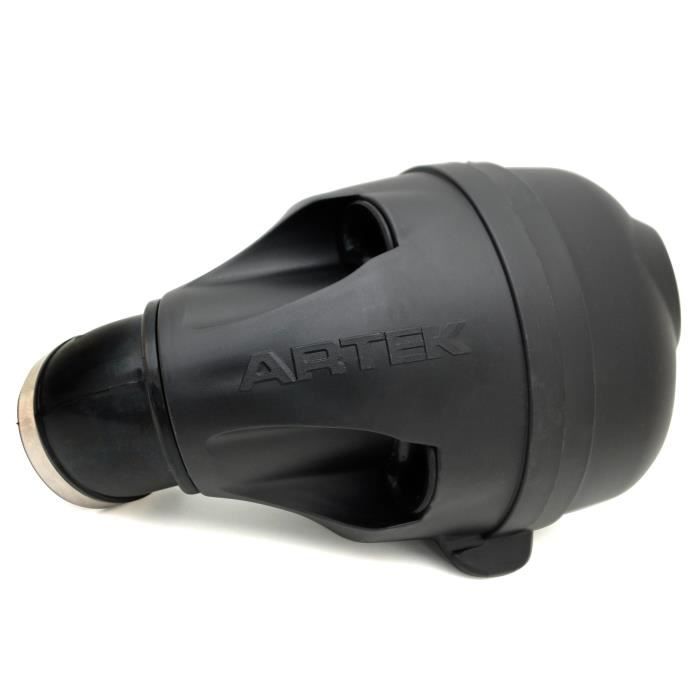 filtre a air artek k1 noir (diametre avec adaptateurs inclus 28/32/36/43mm)