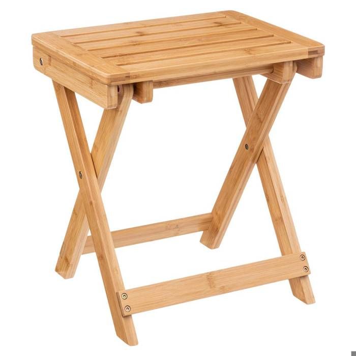 Tabouret pliant bambou - 5 five simply smart