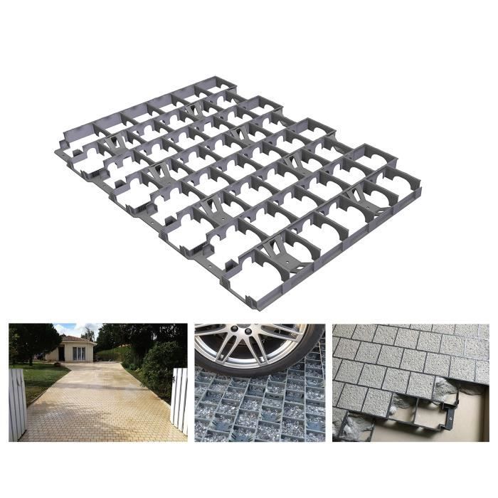 Grille à béton carrossable PAVEFORM à remplir de béton (PACK DE 50 GRILLES) Cdiscount Jardin Grille à béton carrossable PAVEFORM à remplir de béton (PACK DE 50 GRILLES) Cdiscount Jardin